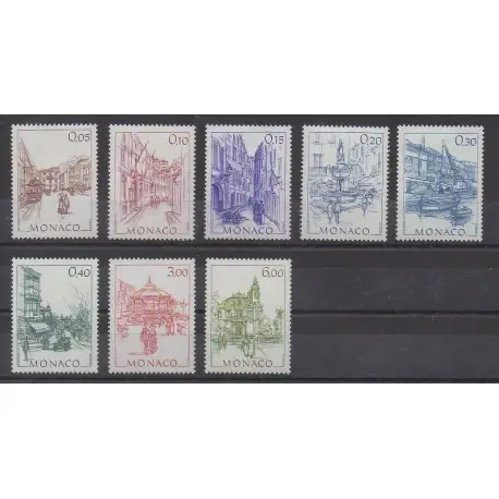 Offre Limitée Monaco - 1984 - No 1404/1411 - Sites