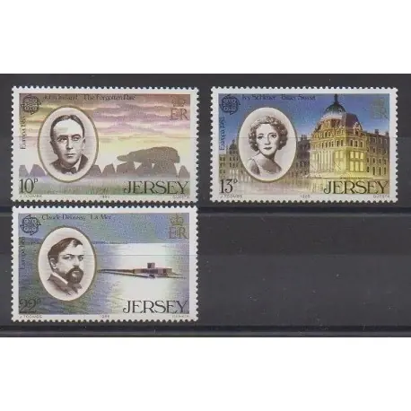 Jersey - 1985 - No 341/343 - Musique - Europa Prix Promo