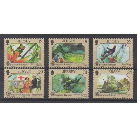 Jersey - 1988 - No 441/446 Offre Limitée