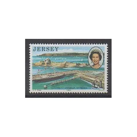 Jersey - 1989 - No 478 - Royauté - Principauté - Navigation Original