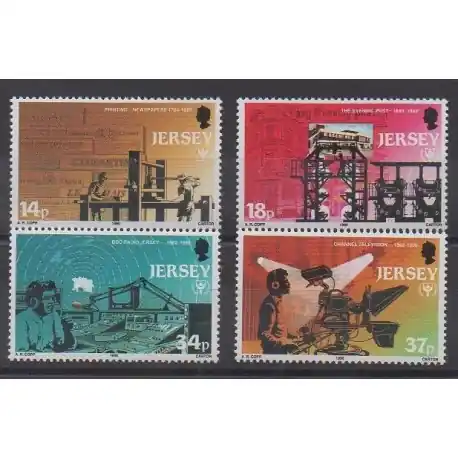 Offre Du Jour Jersey - 1990 - No 514/517 - Télécommunications