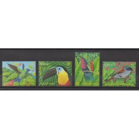 Prix Promo France - Poste - 2003 - No 3548/3551 - Oiseaux