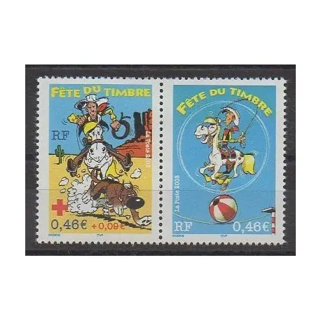 Premium France - Poste - 2003 - No P3547A - Philatélie - Dessins Animés - BD