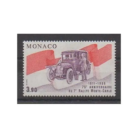 Petit Prix Monaco - 1986 - No 1534 - Voitures