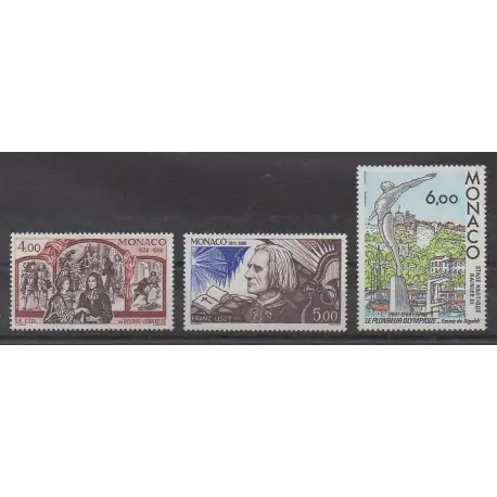 Monaco - 1986 - No 1547/1549 - Art Soldes