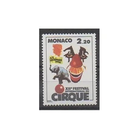 Livraison Express Monaco - 1986 - No 1550 - Cirque