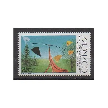Monaco - 1987 - No 1578 - Art Offre Limitée