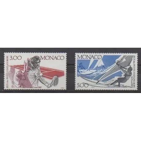 Meilleur Prix Monaco - 1987 - No 1579/1580 - Sports divers