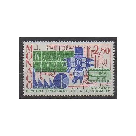 Pas Cher Monaco - 1987 - No 1601 - Sciences et Techniques