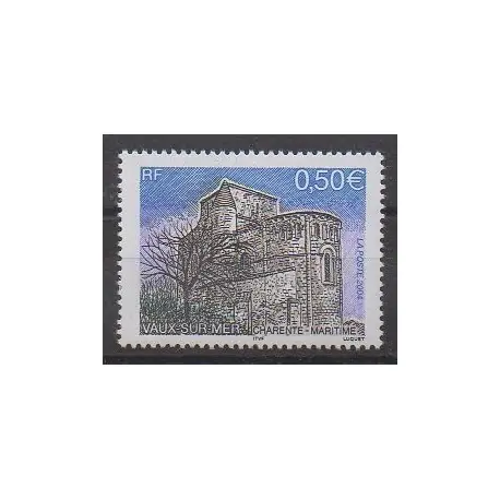 Populaire France - Poste - 2004 - No 3701 - Églises