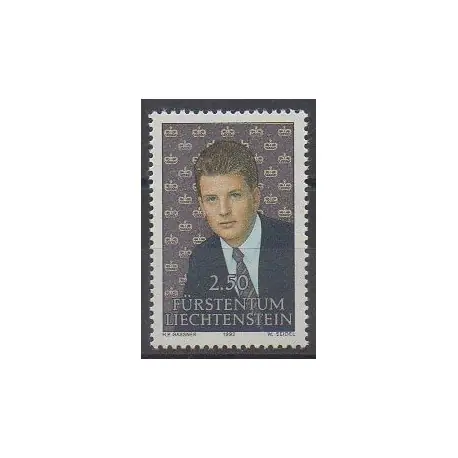 Liechtenstein - 1992 - No 994 - Royauté - Principauté Retour Gratuit