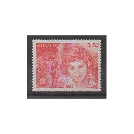 Populaire Monaco - 1987 - No 1599 - Noël