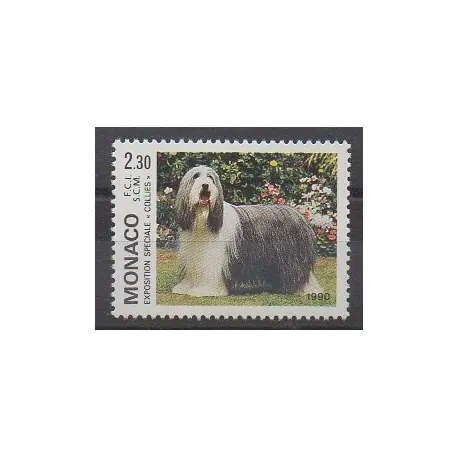 Livraison Mondiale Monaco - 1990 - No 1715 - Chiens