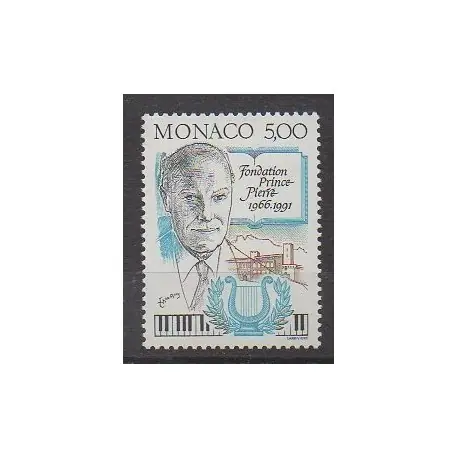 Monaco - 1991 - No 1777 - Célébrités Prix Réduit