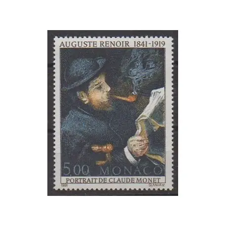 Premium Monaco - 1991 - No 1789 - Peinture