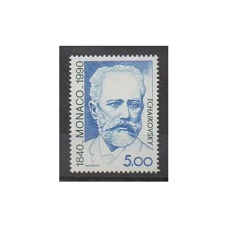 Monaco - 1990 - No 1746 - Musique Populaire