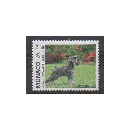 Monaco - 1991 - No 1760 - Chiens Meilleur Choix