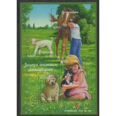 Acheter En Ligne France - Blocs et feuillets - 2006 - No BF96 - Mammifères