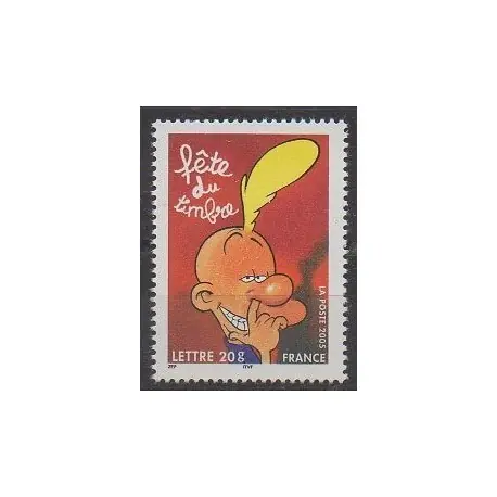 Acheter En Ligne France - Poste - 2005 - No 3751 - Dessins Animés - BD - Philatélie