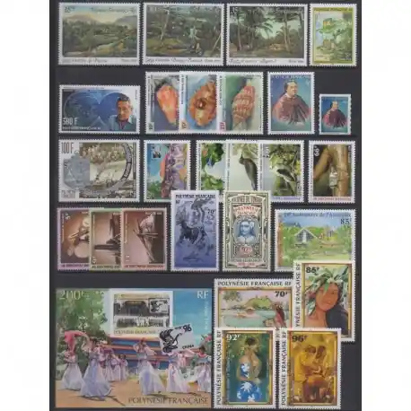 Authentique Polynésie - Année complète - 1996 - No 498/523 - BF21