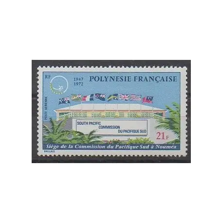 Prix Réduit Polynésie - Poste aérienne - 1972 - No PA62