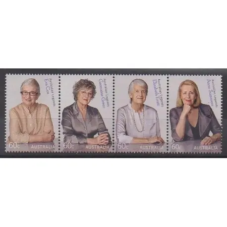 Livraison Express Australie - 2011 - No 3387/3390 - Célébrités