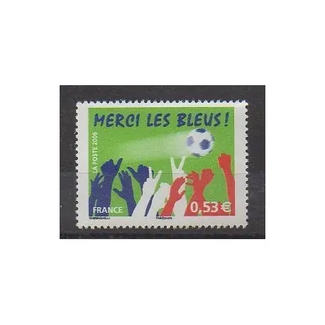 Paiement Sécurisé France - Poste - 2006 - No 3936 - Coupe du monde de football