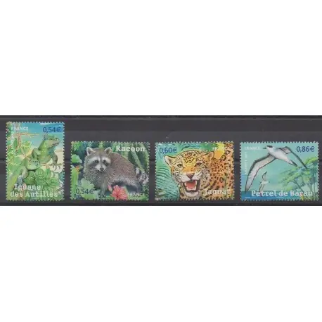 France - Poste - 2007 - No 4033/4036 - Animaux Pas Cher
