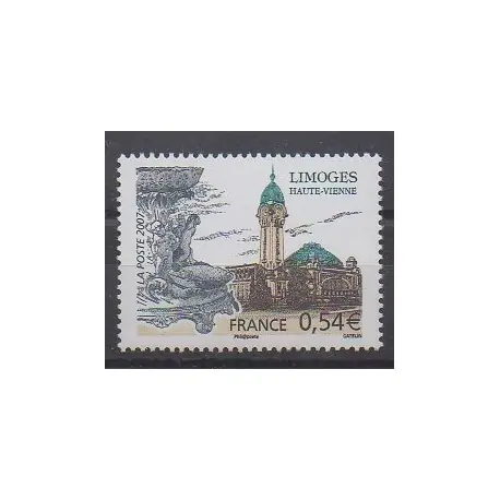 Prix Bas France - Poste - 2007 - No 4029 - Sites