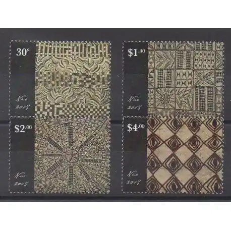 Offre Exclusive Niue - 2015 - No 984/987 - Art