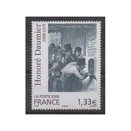 Paiement Sécurisé France - Poste - 2008 - No 4305 - Peinture