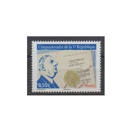 Acheter En Ligne France - Poste - 2008 - No 4282 - Histoire - De Gaulle
