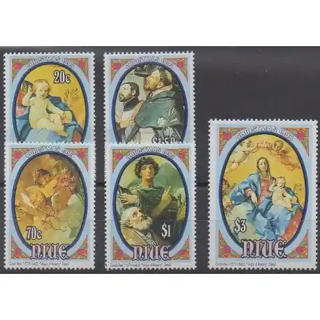 Niue - 1993 - No 628/632 - Noël Nouvel Arrivage