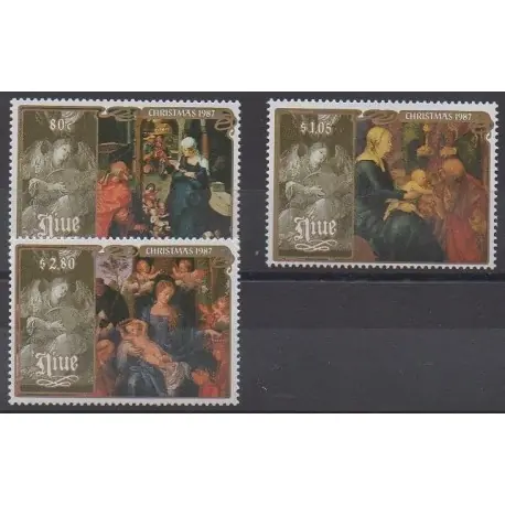 Gros Lot Niue - 1987 - No 526/528 - Noël