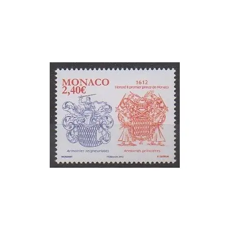 Monaco - 2012 - No 2843 - Armoiries Réduction