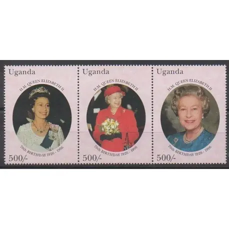 Must-Have Ouganda - 1996 - No 1409/1411 - Royauté - Principauté