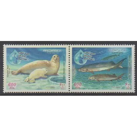 Achat Immédiat Ir. - 2003 - No 2660/2661 - Animaux marins - Environnement