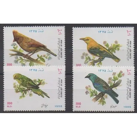 Ir. - 1996 - No 2430/2433 - Oiseaux Édition Limitée