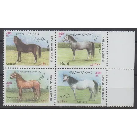 Ir. - 2002 - No 2626/2629 - Chevaux Retour Gratuit