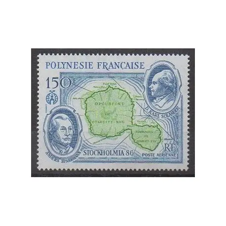 Polynésie - Poste aérienne - 1986 - No PA192 Jusqu’à Épuisement Des Stocks