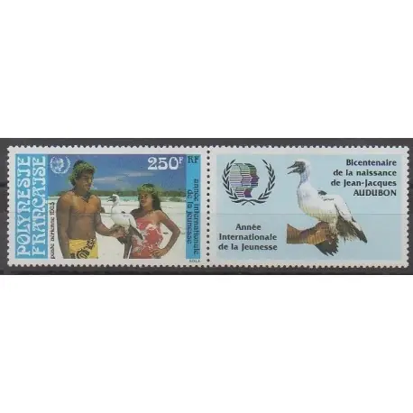 Meilleure Qualité Polynésie - Poste aérienne - 1985 - No PA188 - Oiseaux