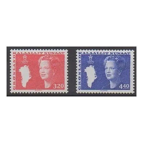 Groenland - 1989 - No 177/178 En Vogue
