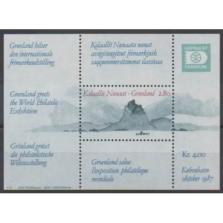 Groenland - 1987 - No BF2 - Polaire - Philatélie Vente Flash