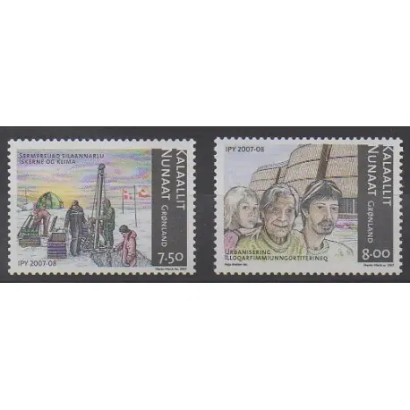 Promotion Saisonnière Groenland - 2007 - No 464/465 - Polaire