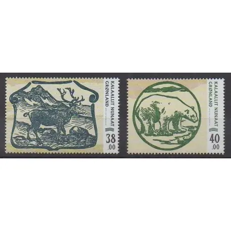 Groenland - 2018 - No 763/764 - Monnaies, billets ou médailles Tendance