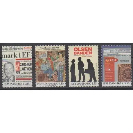 Marque Danemark - 2000 - No 1266/1269
