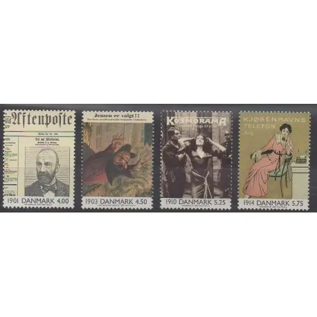 Original Danemark - 2000 - No 1237/1240