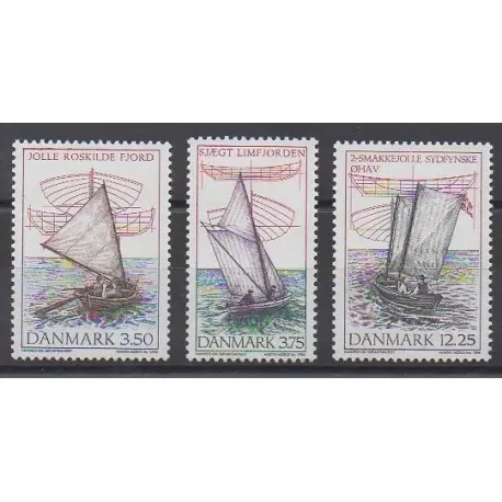 Gros Lot Danemark - 1996 - No 1130/1132 - Navigation