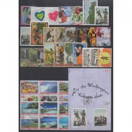 Petit Prix Polynésie - Année complète - 2006 - No 761/797 - BF32