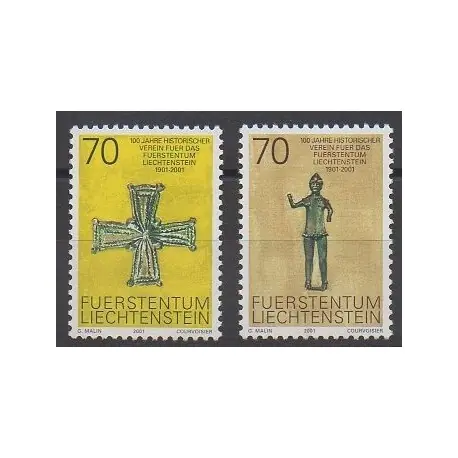 Liechtenstein - 2001 - No 1207/1208 Tendance